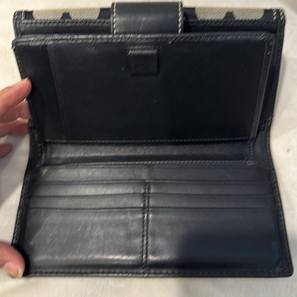 Vintage- Coach signature long wallet - pre-owned - Picture 6 of 8